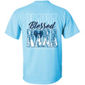 Girlie Girl Originals Blessed Nana Bow - Adult & Kids T-Shirts, Sweatshirts & Hoodies apparel design preview 1