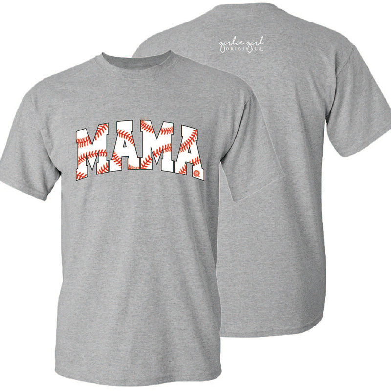 Girlie Girl Originals Baseball Mama - Adult & Kids T-Shirts, Sweatshirts & Hoodies apparel design preview 1
