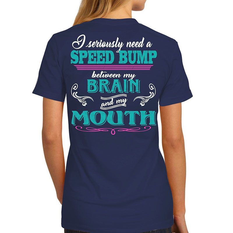 Country Life Southern Attitude Speed Bump Mouth - Adult & Kids T-Shirts, Sweatshirts & Hoodies apparel design preview 2