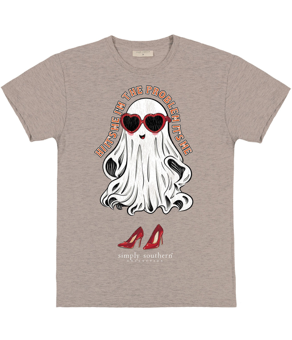 Simply Southern Problem Ghost Fall - Adult & Kids T-Shirts, Sweatshirts & Hoodies apparel design preview 2