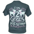 Southern Attitude Preppy 2 Goats Past Normal - Adult & Kids T-Shirts, Sweatshirts & Hoodies apparel design preview 1