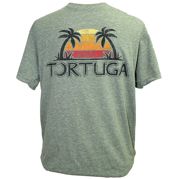 Southern Attitude Tortuga Moon Sunset Palms Soft - Adult & Kids T-Shirts, Sweatshirts & Hoodies apparel design preview 1