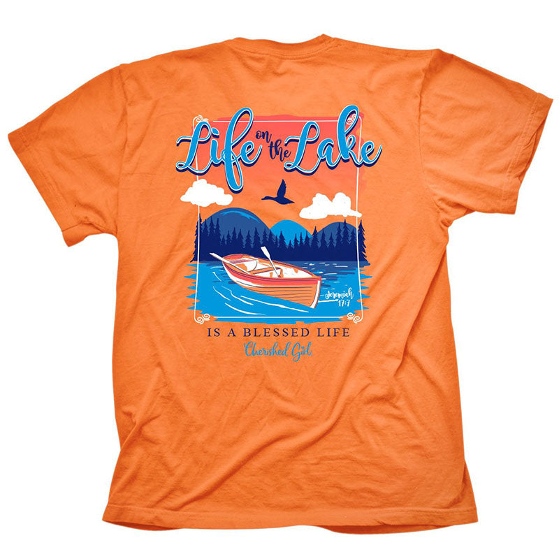 Cherished Girl Life On The Lake Christian - Adult & Kids T-Shirts, Sweatshirts & Hoodies apparel design preview 1