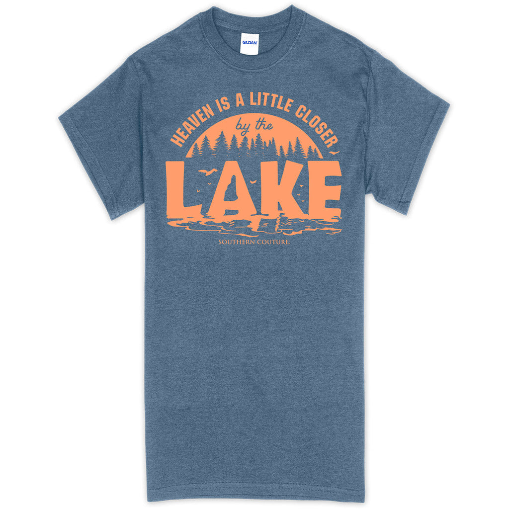 Southern Couture Heaven Is Closer By The Lake Soft - Adult & Kids T-Shirts, Sweatshirts & Hoodies apparel design preview 1