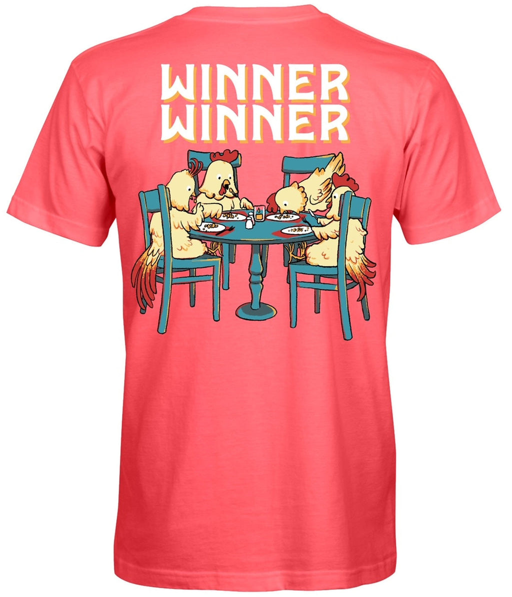 Southern Attitude Winner Chicken Dinner - Adult & Kids T-Shirts, Sweatshirts & Hoodies apparel design preview 2