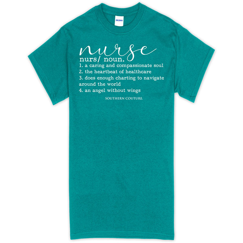 Southern Couture Nurse Definition Soft - Adult & Kids T-Shirts, Sweatshirts & Hoodies apparel design preview 1