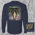 Gotta Kill It To Grill USA 2nd Amendment Deer Skull - Adult & Kids T-Shirts, Sweatshirts & Hoodies apparel design preview 1
