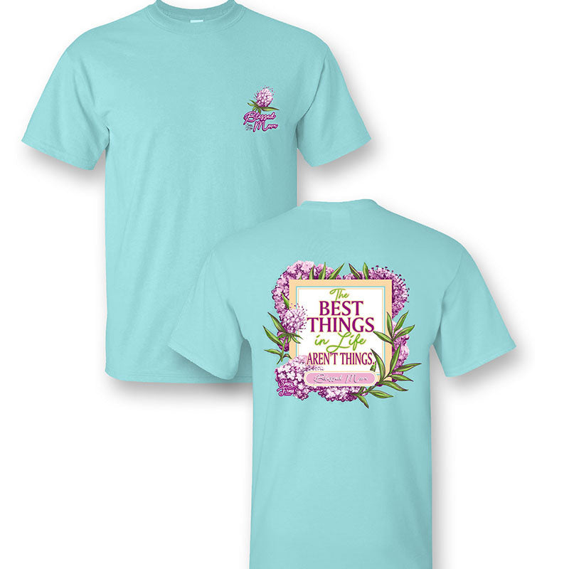 SALE Sassy Frass Blessed Mom The Best Things in Life - Adult & Kids T-Shirts, Sweatshirts & Hoodies apparel design preview 1
