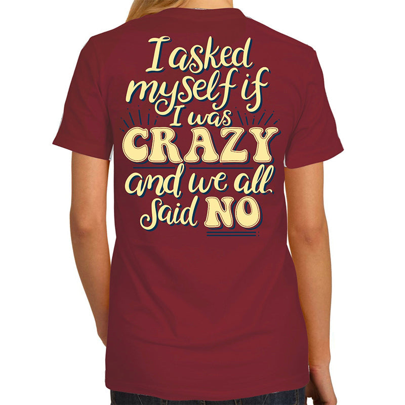 Southern Attitude If I Was Crazy - Adult & Kids T-Shirts, Sweatshirts & Hoodies apparel design preview 1