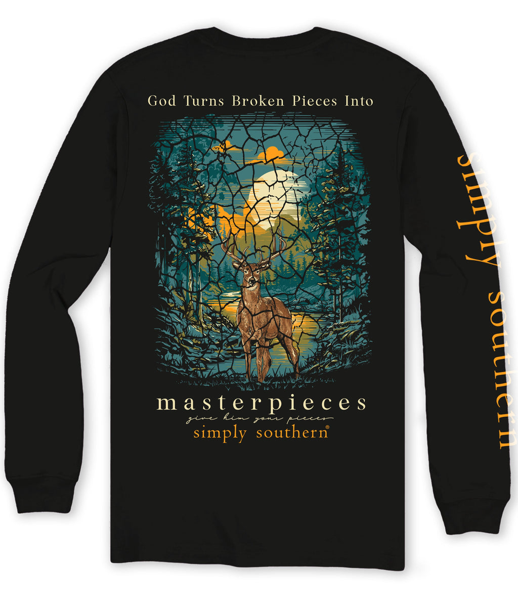 Simply Southern Broken Pieces - Adult & Kids T-Shirts, Sweatshirts & Hoodies apparel design preview 1