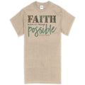 Southern Couture Faith Makes All Things Soft - Adult & Kids T-Shirts, Sweatshirts & Hoodies apparel design preview 1