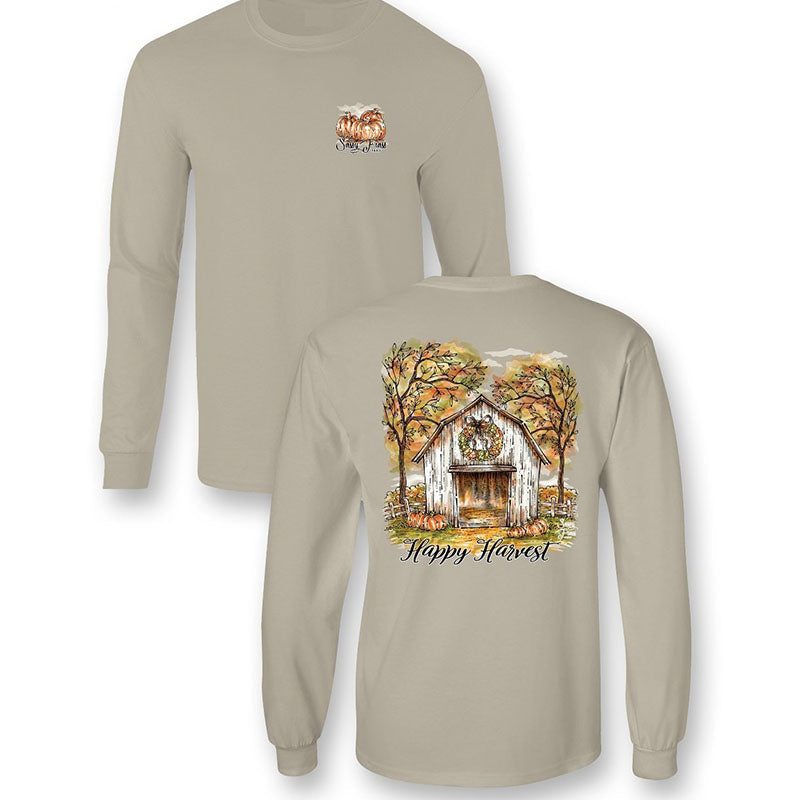 SALE Sassy Frass Happy Harvest Fall - Adult & Kids T-Shirts, Sweatshirts & Hoodies apparel design preview 1