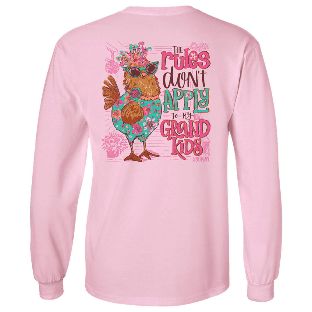 Southern Couture Classic The Rules Don't Apply - Adult & Kids T-Shirts, Sweatshirts & Hoodies apparel design preview 2
