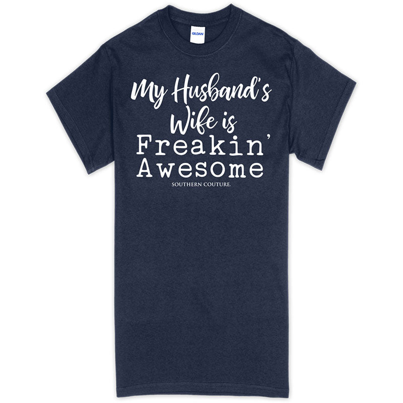 Southern Couture My Husband's Wife Soft - Adult & Kids T-Shirts, Sweatshirts & Hoodies apparel design preview 1