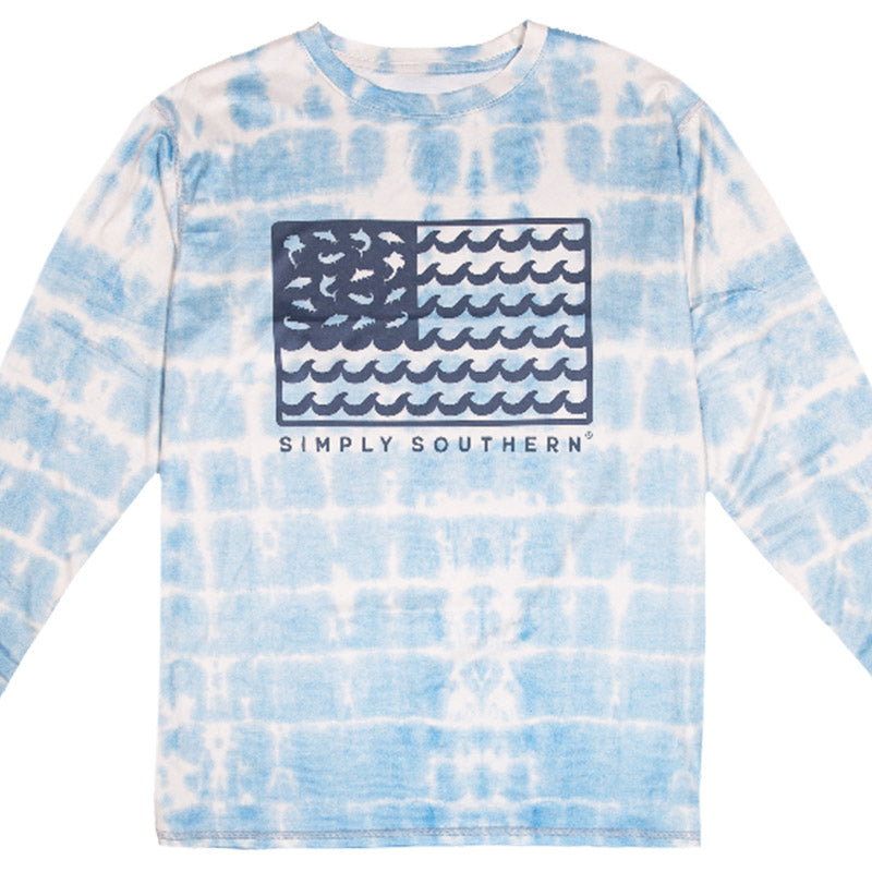 SALE Simply Southern USA Flag Rash Guard Swim UV - Adult & Kids T-Shirts, Sweatshirts & Hoodies apparel design preview 2