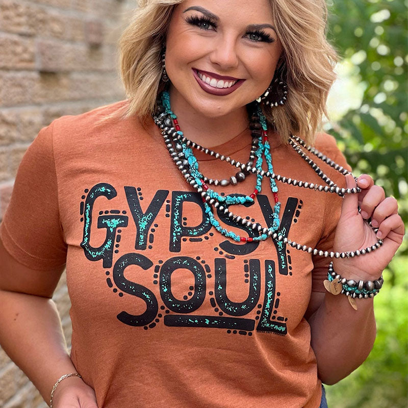 Texas True Threads Gypsy Soul Canvas - Adult & Kids T-Shirts, Sweatshirts & Hoodies apparel design preview 1