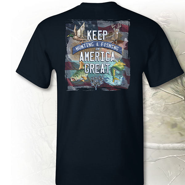 Gotta Kill It To Grill Keep Hunting Fishing Great USA - Adult & Kids T-Shirts, Sweatshirts & Hoodies apparel design preview 1