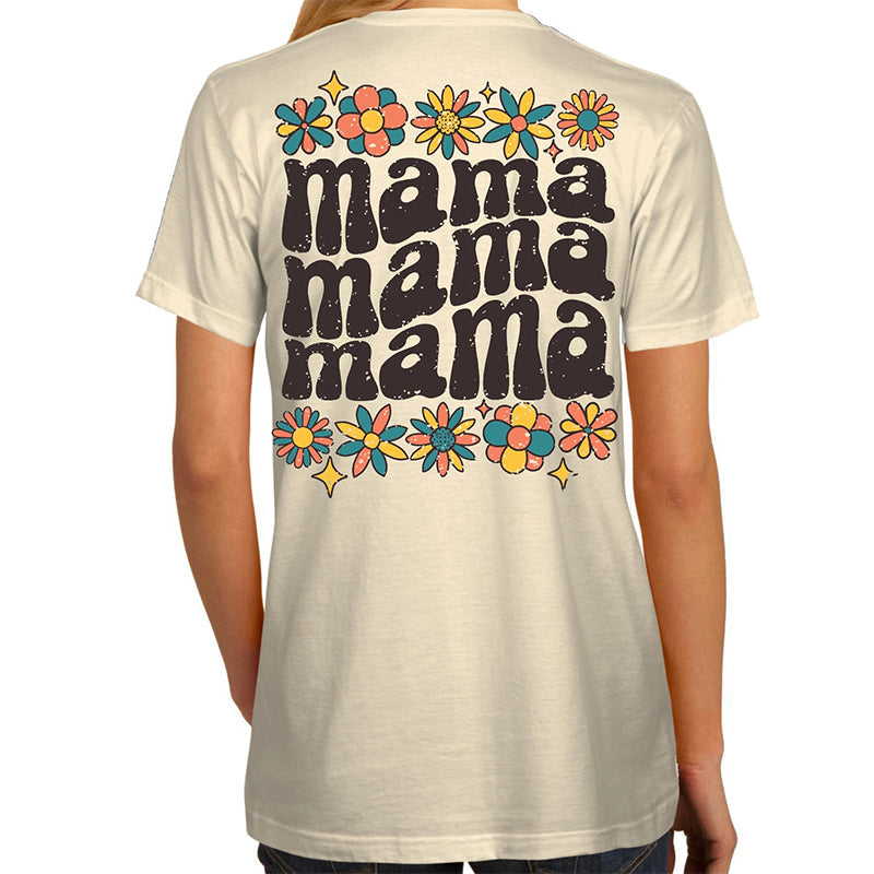 Southern Attitude Retro Mama - Adult & Kids T-Shirts, Sweatshirts & Hoodies apparel design preview 1