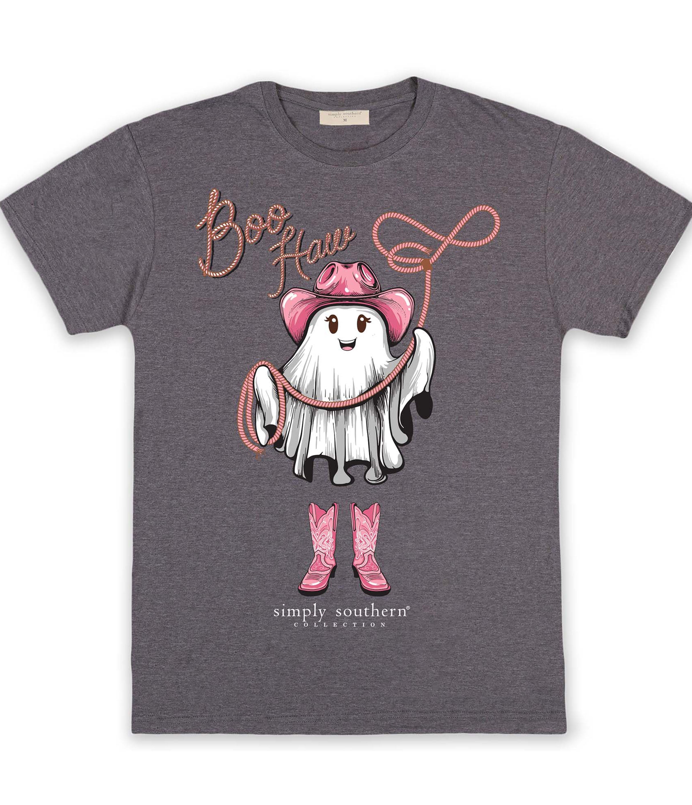 Simply Southern Boo Haw Ghost Fall - Adult & Kids T-Shirts, Sweatshirts & Hoodies apparel design preview 2