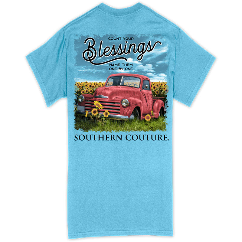 Southern Couture Classic Count Your Blessings - Adult & Kids T-Shirts, Sweatshirts & Hoodies apparel design preview 1