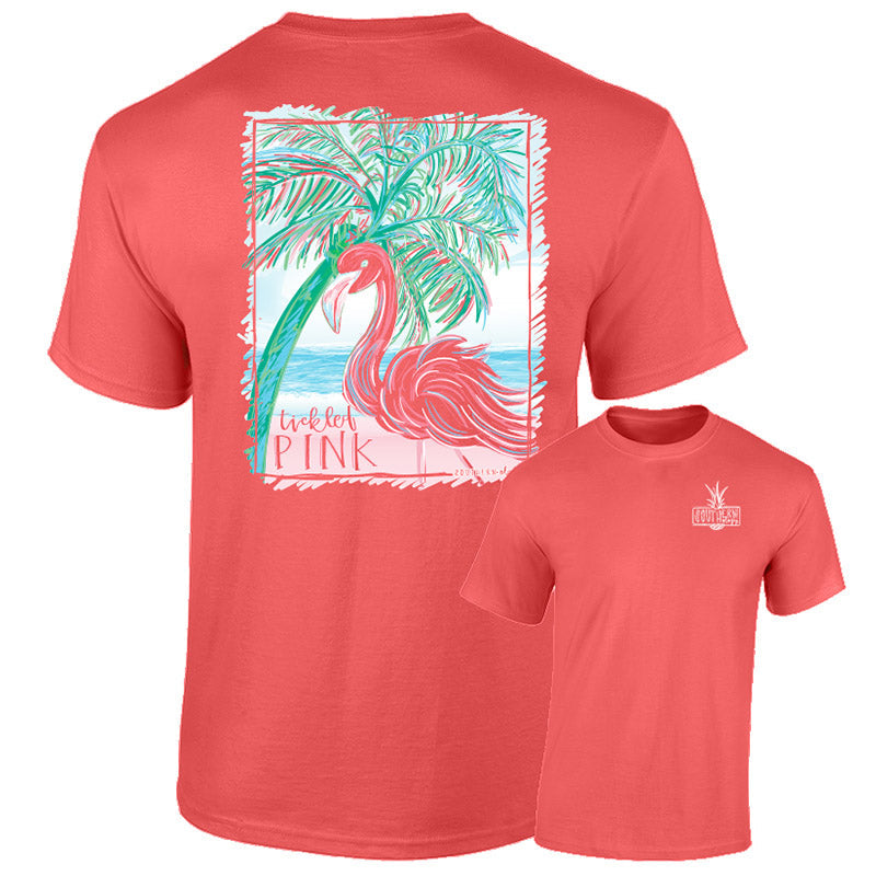 Southernology Tickled Pink Flamingo Watermelon - Adult & Kids T-Shirts, Sweatshirts & Hoodies apparel design preview 1