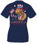 Simply Southern Dog Bless America - Adult & Kids T-Shirts, Sweatshirts & Hoodies apparel design preview 1