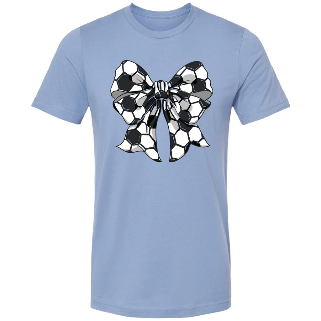 Girlie Girl Lulu Mac Soccer Bow Canvas - Adult & Kids T-Shirts, Sweatshirts & Hoodies apparel design preview 2