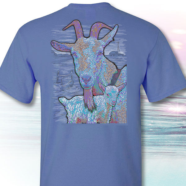 SALE I Fought Today Goats Cancer Ribbons - Adult & Kids T-Shirts, Sweatshirts & Hoodies apparel design preview 1