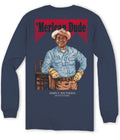 Simply Southern Merican Dude Western - Adult & Kids T-Shirts, Sweatshirts & Hoodies apparel design preview 1