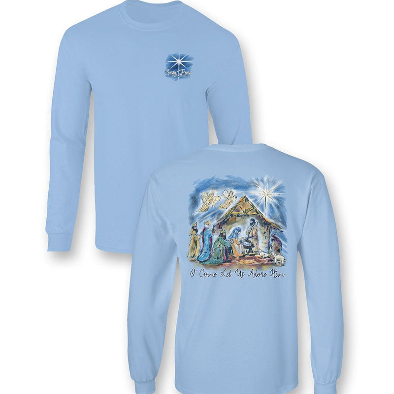SALE Sassy Frass Adore Him Holiday - Adult & Kids T-Shirts, Sweatshirts & Hoodies apparel design preview 2