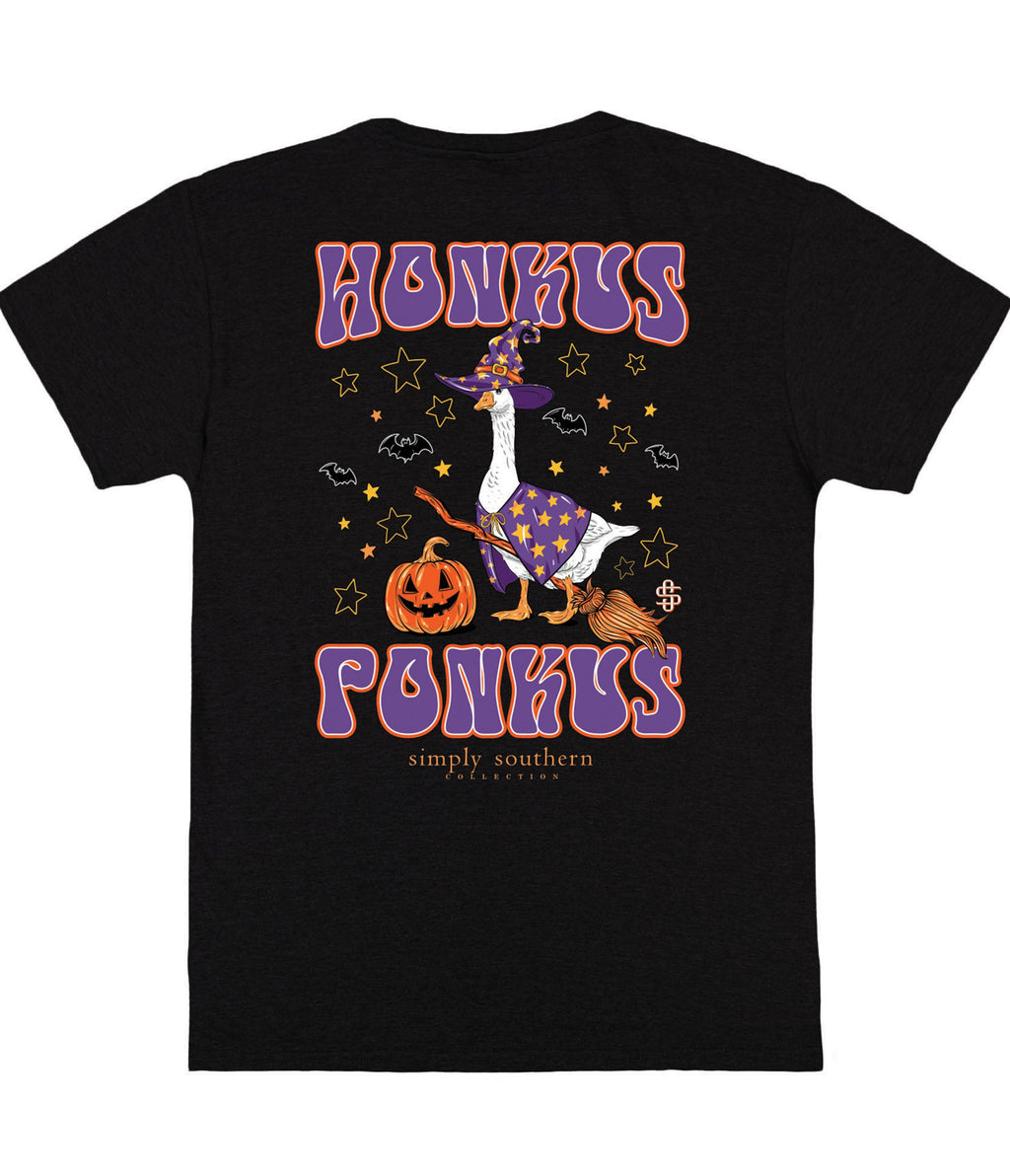Simply Southern Goose Witch Pumpkin Fall - Adult & Kids T-Shirts, Sweatshirts & Hoodies apparel design preview 2