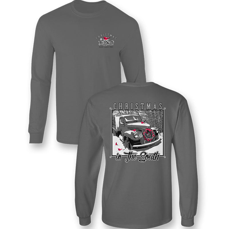 Sassy Frass Christmas in the South Comfort Colors - Adult & Kids T-Shirts, Sweatshirts & Hoodies apparel design preview 2
