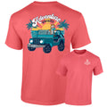 Southernology Adventure Awaits Dog Comfort Colors - Adult & Kids T-Shirts, Sweatshirts & Hoodies apparel design preview 1