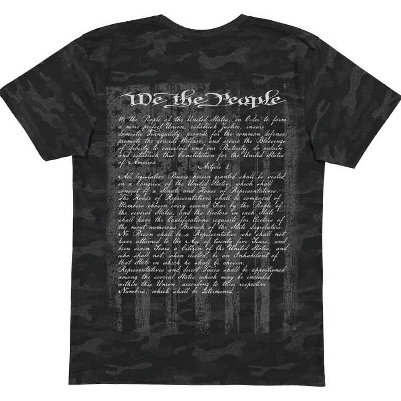Country Life Outfitters We the People USA Storm Camo - Adult & Kids T-Shirts, Sweatshirts & Hoodies apparel design preview 1