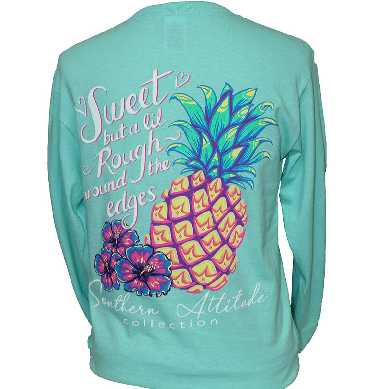 Southern Attitude Preppy Rough Pineapple - Adult & Kids T-Shirts, Sweatshirts & Hoodies apparel design preview 1