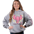SALE Simply Southern Preppy Daisy Elephant - Adult & Kids T-Shirts, Sweatshirts & Hoodies apparel design preview 1