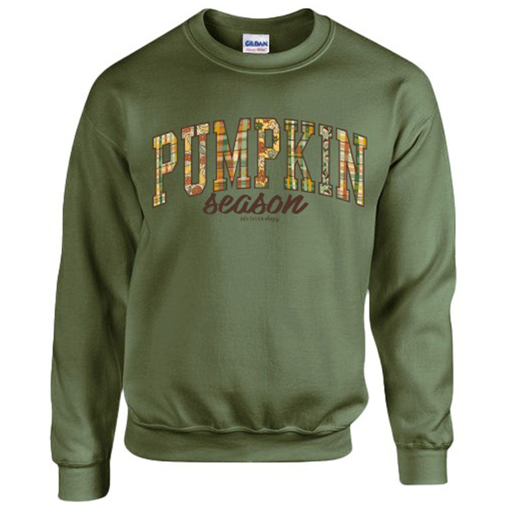 Southernology Pumpkin Season Fall Crewneck - Adult & Kids T-Shirts, Sweatshirts & Hoodies apparel design preview 1