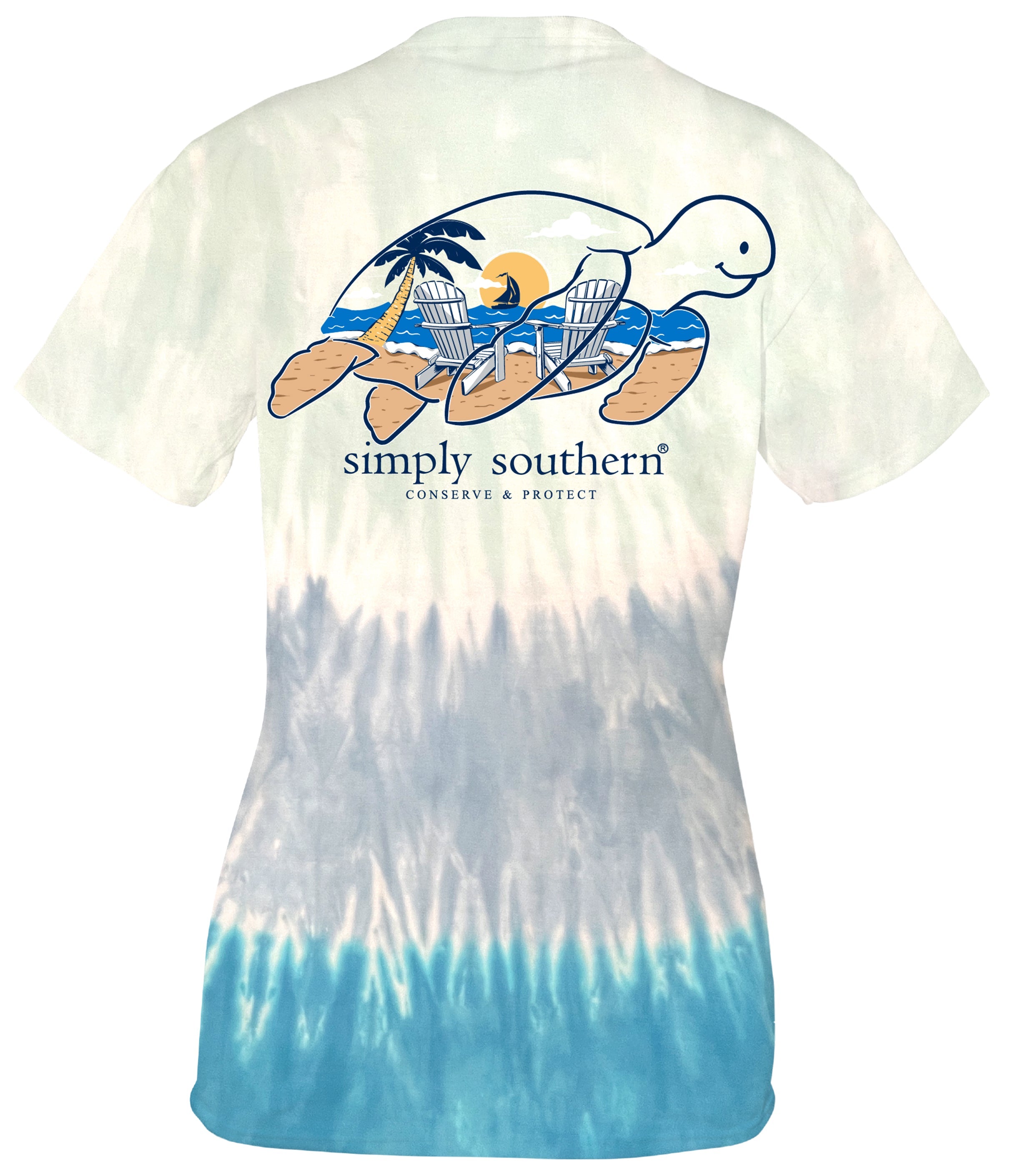 Simply Southern Turtle Tracker Chair - Adult & Kids T-Shirts, Sweatshirts & Hoodies apparel design preview 1