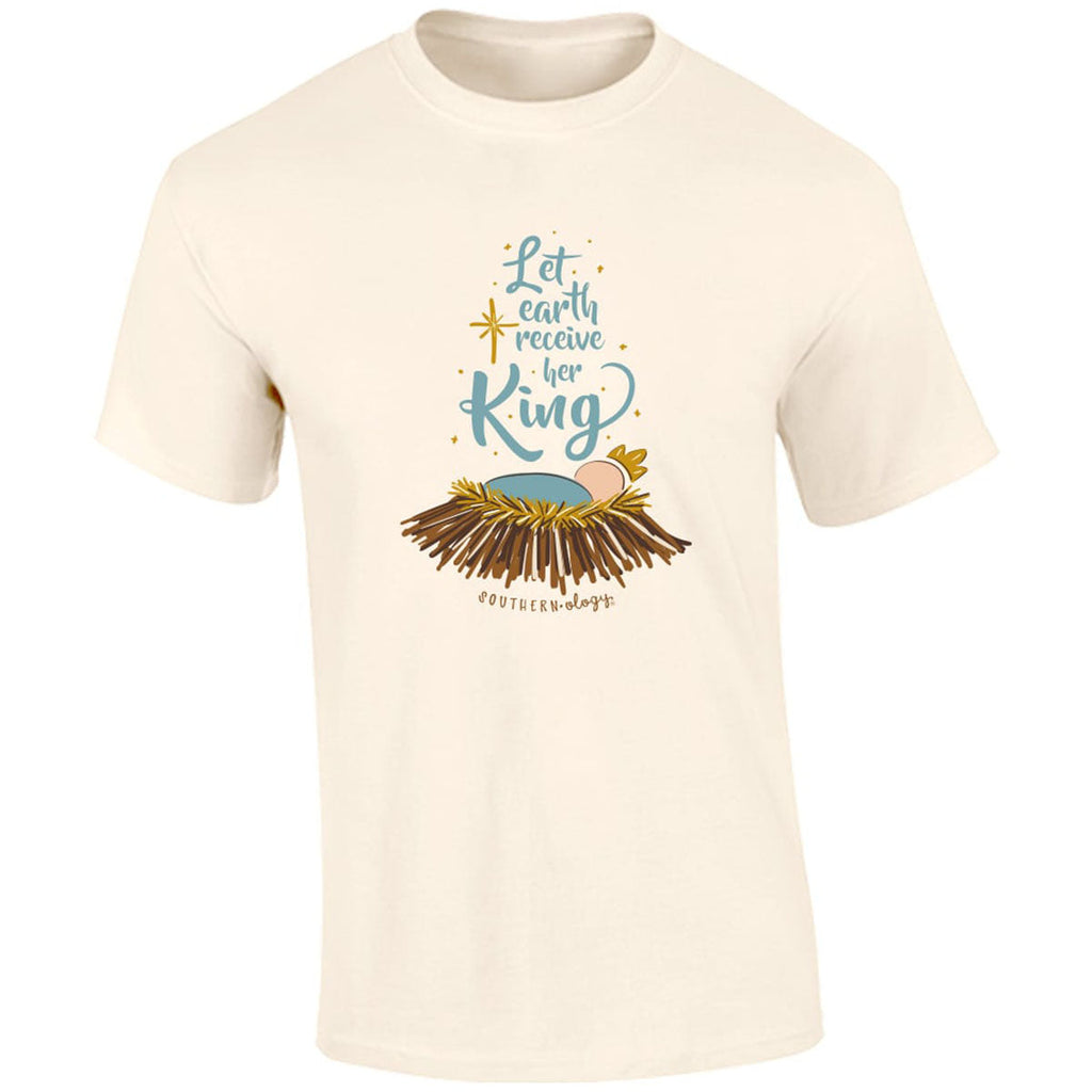 Southernology Let Earth Receive Her King Holiday - Adult & Kids T-Shirts, Sweatshirts & Hoodies apparel design preview 2