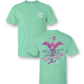 Sassy Frass Preppy Mermaid Flamingo Mermingo - Adult & Kids T-Shirts, Sweatshirts & Hoodies apparel design preview 1