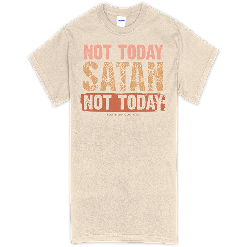 Southern Couture Not Today Satan Soft - Adult & Kids T-Shirts, Sweatshirts & Hoodies apparel design preview 1