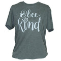 Southern Attitude Bee Kind Soft Canvas Grey - Adult & Kids T-Shirts, Sweatshirts & Hoodies apparel design preview 1