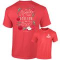 Southernology Apple Doesn't Fall Far Comfort Colors - Adult & Kids T-Shirts, Sweatshirts & Hoodies apparel design preview 1