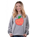 SALE Simply Southern Just Peachy Crew - Adult & Kids T-Shirts, Sweatshirts & Hoodies apparel design preview 1