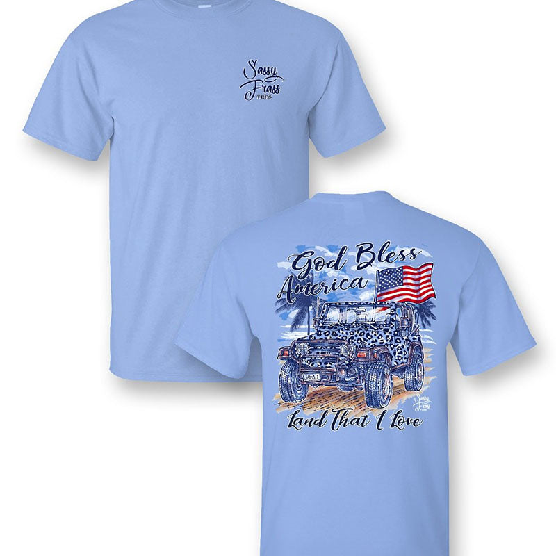 Sassy Frass American Flag USA - Adult & Kids T-Shirts, Sweatshirts & Hoodies apparel design preview 1