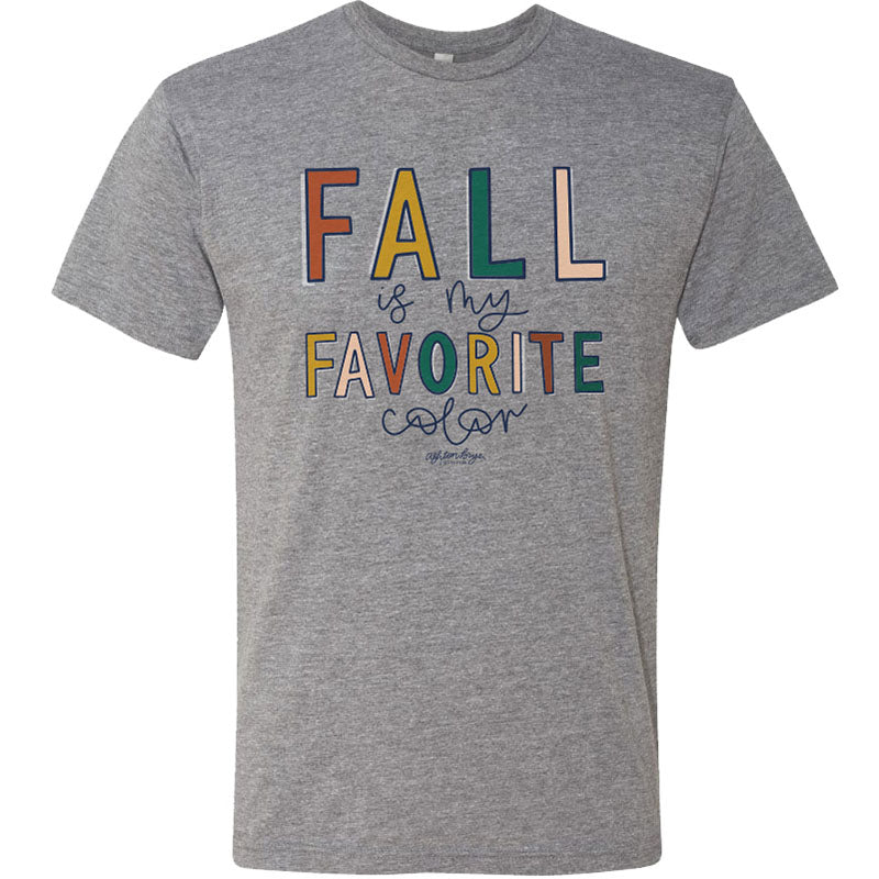 Southernology Statement FALL is my Favorite Color - Adult & Kids T-Shirts, Sweatshirts & Hoodies apparel design preview 1