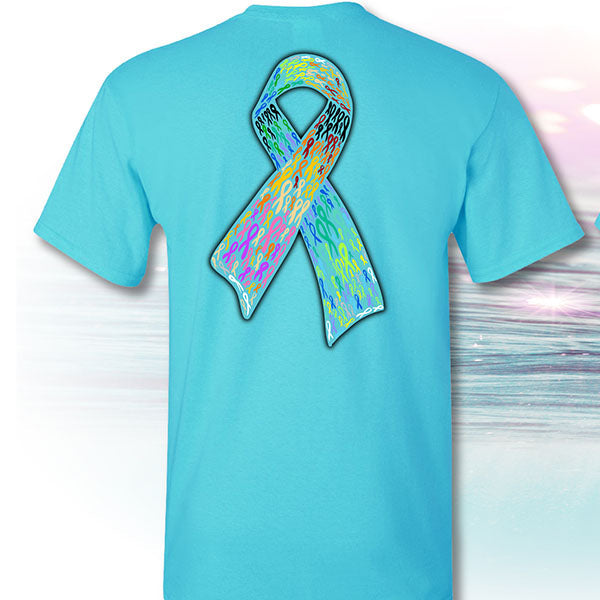 SALE I Fought Today Classic Logo Cancer Ribbons - Adult & Kids T-Shirts, Sweatshirts & Hoodies apparel design preview 1