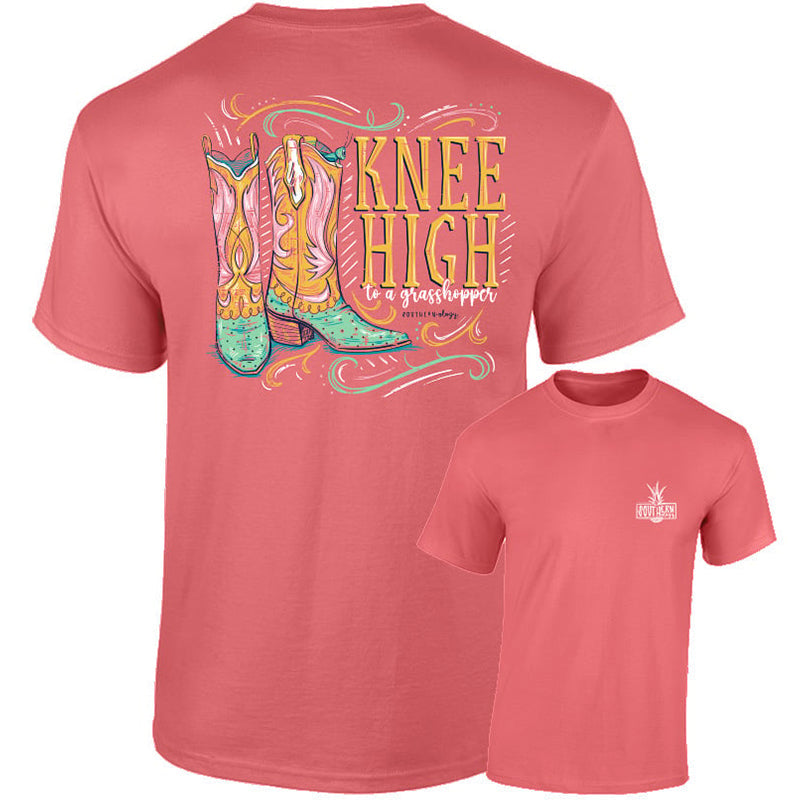 Southernology Boot Knee High to a Grasshopper Comfort - Adult & Kids T-Shirts, Sweatshirts & Hoodies apparel design preview 1