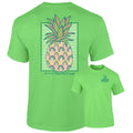 Southernology Rainbow Pineapple Comfort Colors - Adult & Kids T-Shirts, Sweatshirts & Hoodies apparel design preview 1