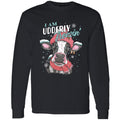 Girlie Girl Originals Udderly Freezin Cow Holiday - Adult & Kids T-Shirts, Sweatshirts & Hoodies apparel design preview 1